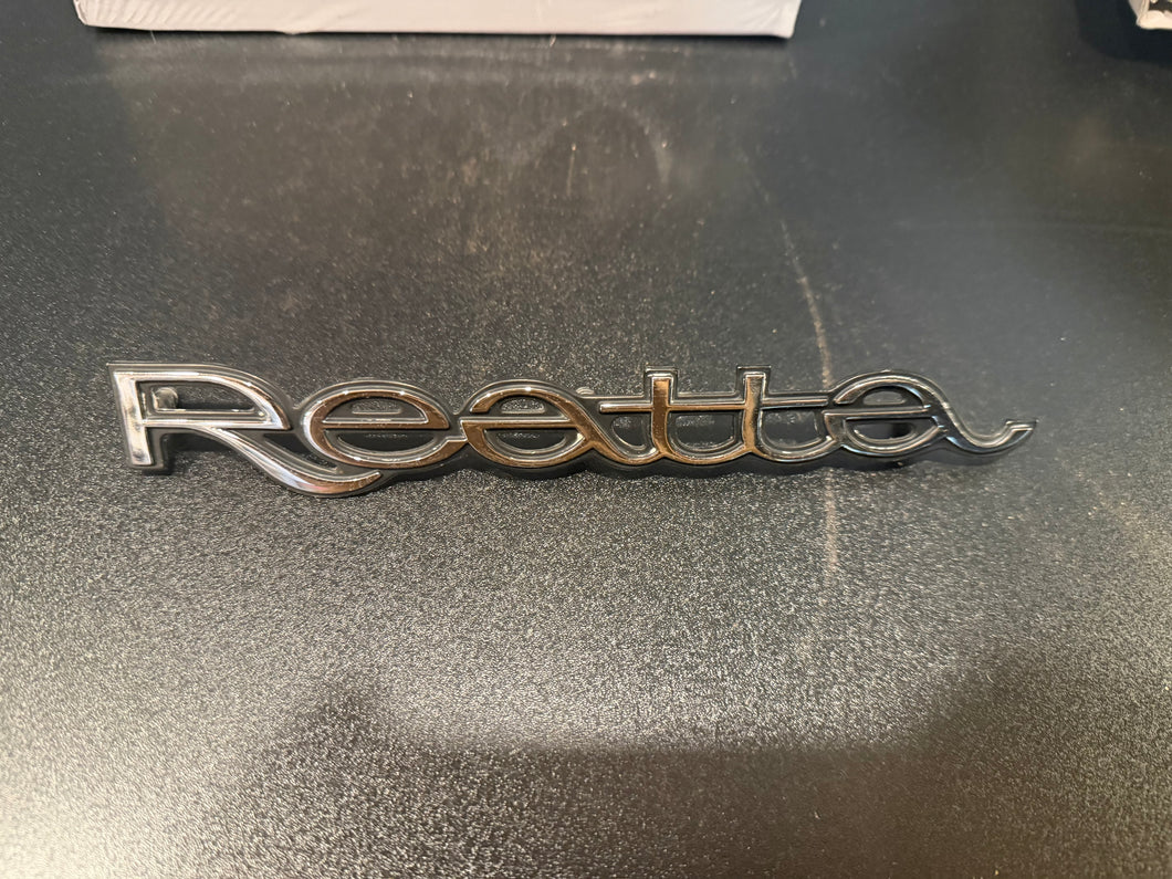 Rear Script Emblem – East Coast Reatta Parts