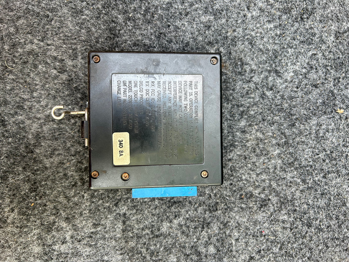 Coast Key Module Keyless Entry Module – East Coast Reatta Parts