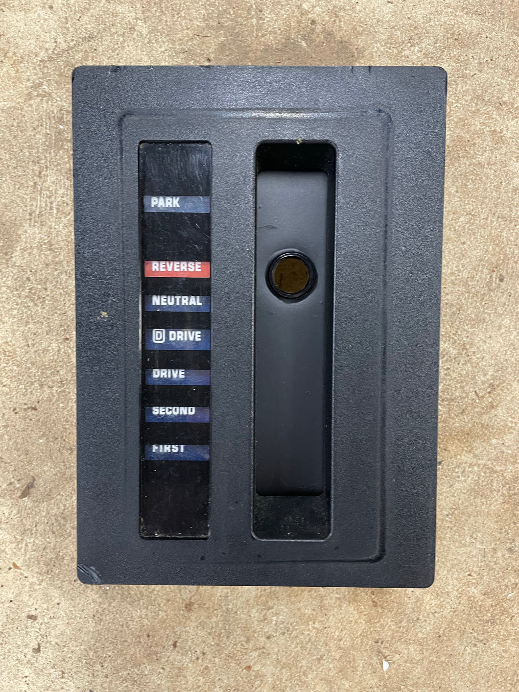 1990/1991 Shift Indicator Panel